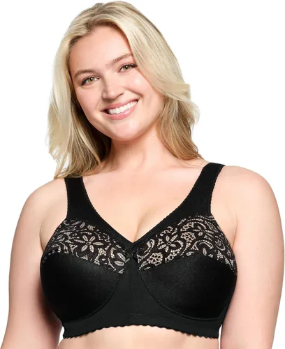 Vista 9 de Glamorise Sujetador MagicLift de algodón con soporte sin varillas #1001 para mujer