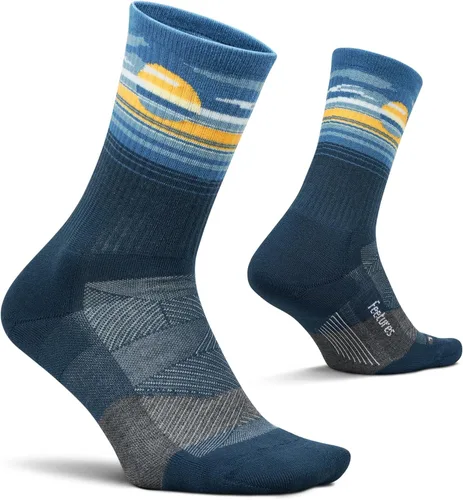 Vista 15 de Feetures Calcetines Elite Light Cushion Mini Crew Negro (3 pares)