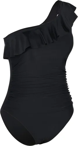 Vista 8 de Hilor - Trajes de baño de una pieza para mujer, con control de abdomen, diseño asimétrico de un hombro