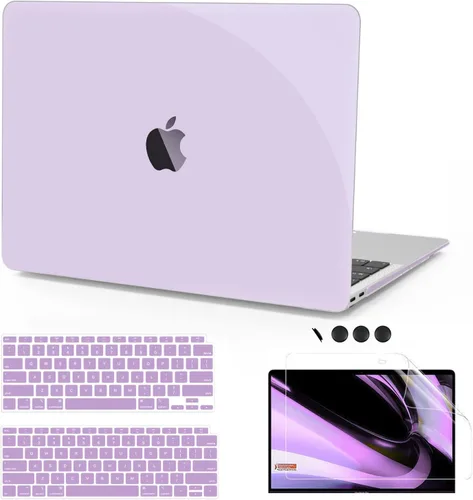 Vista 27 de B BELK Funda compatible con MacBook Air de 13 pulgadas 2022 2021 2020 2019 2018 A2337 M1 A2179 A1932 Touch ID, carcasa rígida de plástico mate