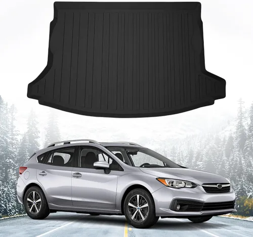 Vista 2 de Forro de carga prémium para Subaru Impreza Hatchback 2017-2023 – 100% de protección, alfombrilla de maletero de automóvil de ajuste personalizado