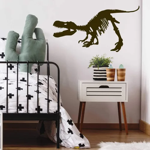 Vista 3 de Adhesivo decorativo para pared, diseño de esqueleto de Tyrannosaurus Rex