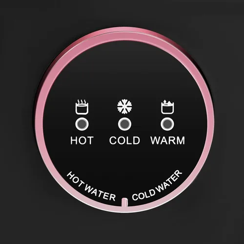 Vista 9 de Dispensador de agua caliente y fría de 50-0100 °F Mini 14.5 pulgadas de alto, dispensador de agua de carga superior para botellas de 1 a 5 galones