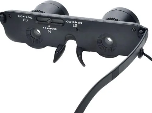 Vista 3 de 3 prismáticos de pesca con manos libres, portátiles, lentes de ópera, anteojos binoculares profesionales para pesca/observación