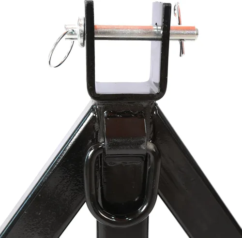 Vista 5 de Enganche tripuntal de 2 pulgadas de alta resistencia para tractores, categoría 1. Negro Resistente
