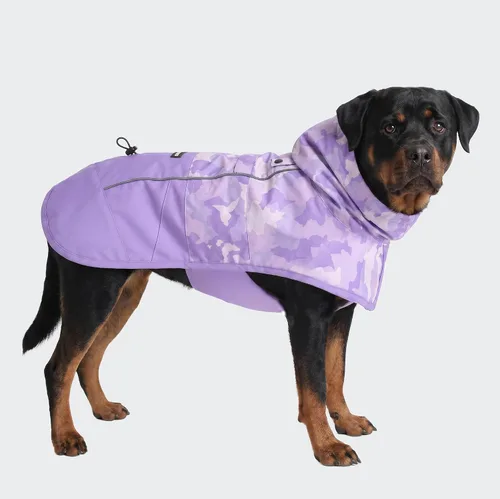 Vista 60 de Spark Paws - Chaqueta impermeable para perros, resistente al viento, para perros pequeños, medianos, grandes y extragrandes, traje reflectante