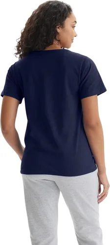 Vista 3 de Hanes Women's Nano Premium Cotton V-Neck T-Shirt Pack