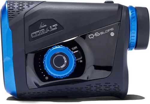 Vista 9 de Cobalt Q-6 Golf Rangefinder – Slope or Non-Slope, Tournament Legal, Precision Laser Technology, 7X Magnification, 2,500-yd Range, Pin & Vibration