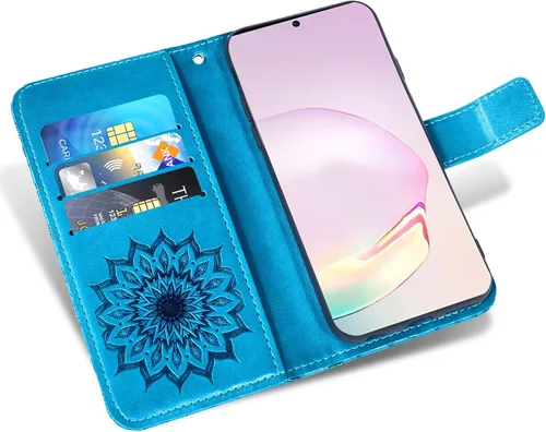 Vista 3 de Funda para teléfono Samsung Galaxy Note 20 Ultra Glaxay Note20 Plus 5G con protector de pantalla de vidrio templado, funda delgada de cuero con tapa