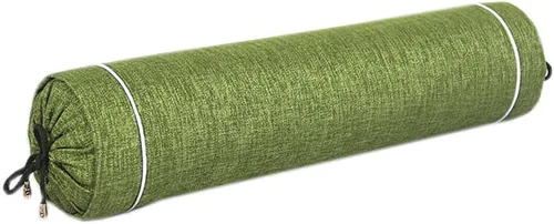 Vista 4 de Brillante stone-cervical almohadas cojín de lino de dulces de colores largo cilíndrico almohada almohada de dormir de algodón lavable 5.9" × 23.6