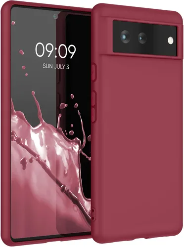 Vista 30 de kwmobile Funda compatible con Google Pixel 6 - Funda protectora de silicona TPU suave y delgada - Piedra antigua