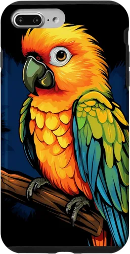Vista 12 de Sun Conure - Funda para iPhone 17, diseño de pájaro tropical