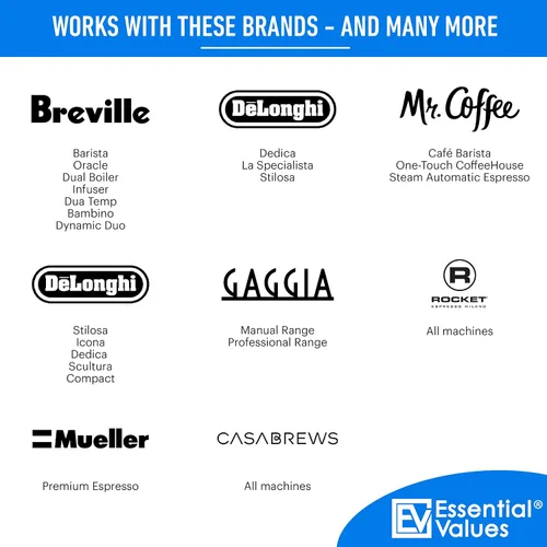 Vista 15 de Essential Values - Pastillas de limpieza para máquina de café expreso (30 unidades), compatibles con Breville Barista Express, Gaggia, Delonghi
