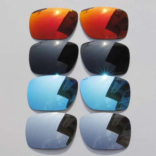 Vista 2 de 4 pares de lentes de repuesto para gafas de sol Oakley Holbrook con paquete polarizado P4-1