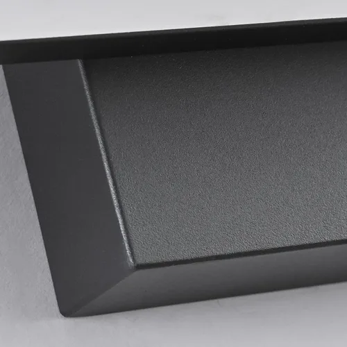 Vista 7 de SOLFART Luces de tocador de baño sobre espejo 14W 60 cm Luz de baño moderna negra 6000K ND