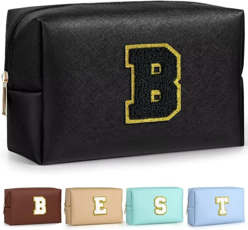 Vista 41 de TOPEAST - Bolso de maquillaje para mujer, Negro -, A
