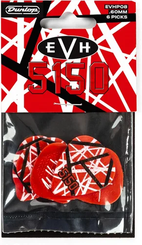 Vista 4 de Jim Dunlop EVH® 5150™ Max-Grip® Púas - Paquete de 6
