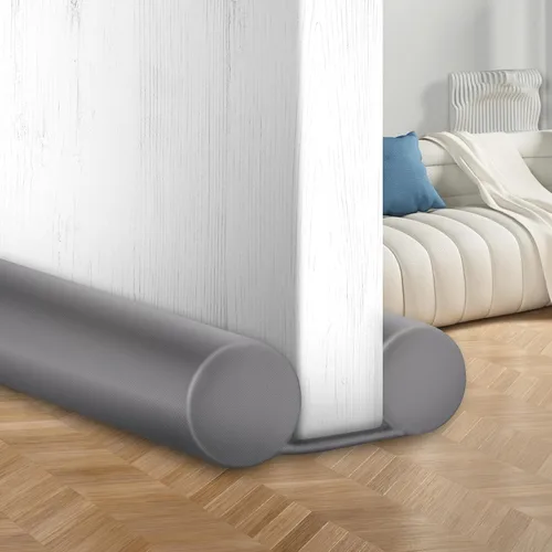 Vista 11 de MAXTID Tope de Aire para Puerta de 32 Pulgadas, Negro - Bloqueador de Viento para Puertas de Dormitorio y Apartamentos Pequeños Puertas