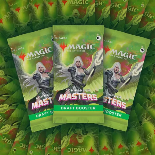 Vista 3 de Magic: The Gathering Commander Masters Draft Booster Box - 24 paquetes (480 tarjetas)