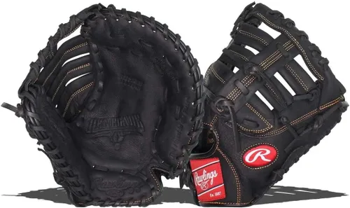 Vista 7 de Rawlings Guante juvenil de béisbol Renegade Guantes de primera base/receptor Múltiples estilos