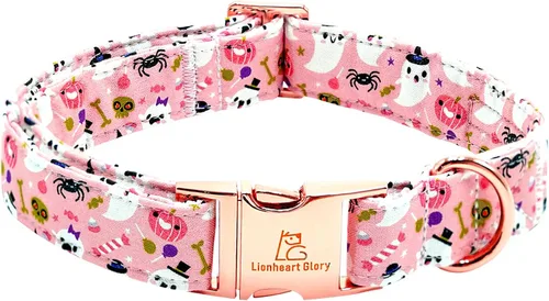 Vista 16 de Lionheart glory Collar de perro, collar azul para perros pequeños, collar de dinosaurio ajustable para perros pequeños, regalo para mascotas