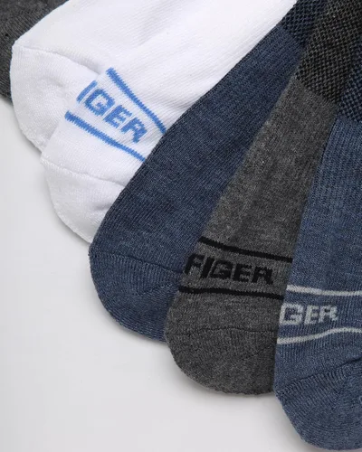 Vista 33 de Tommy Hilfiger Calcetines de corte bajo para hombre, paquete de 12 calcetines deportivos para correr que absorben la humedad para hombre