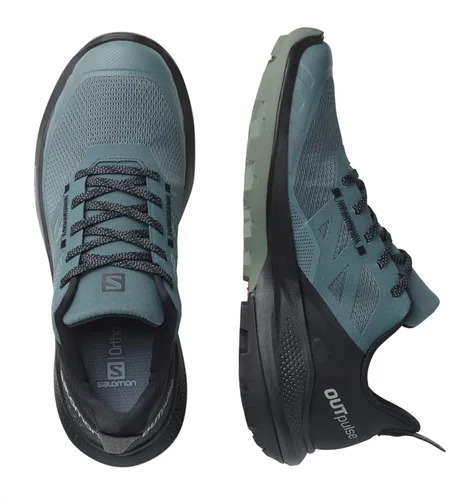 Vista 6 de Salomon OUTPULSE Zapatos de senderismo para mujer Negro azulado BM US