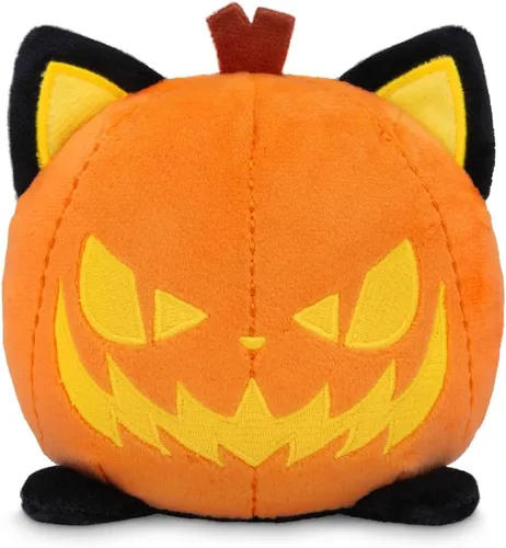 Vista 12 de TeeTurtle - Peluche reversible para el día de San Valentín, 4 pulgadas Gato