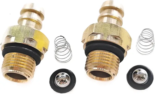 Vista 2 de (2 unidades) Kit de inyector químico Inyector de jabón 1/8 pulgada 27 macho BSP hilo Sustituye a la lavadora a presión 190593GS 190635GS y 203640GS