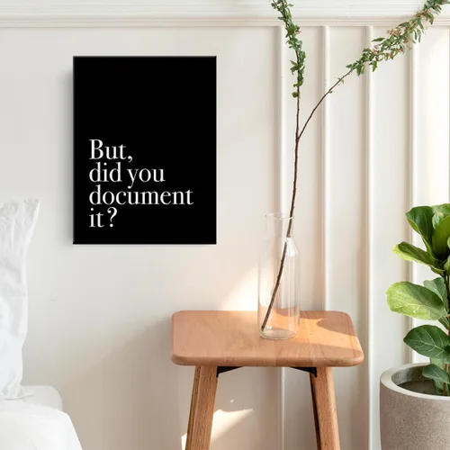 Vista 2 de Lienzo decorativo para pared: pinturas enmarcadas para oficina y sala de estar, regalos de agradecimiento a los empleados, humor y temas divertidos