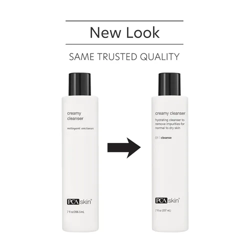 Vista 2 de PCA SKIN Limpiador facial hidratante cremoso, lavado facial diario suave para piel seca y sensible, deja la piel suave y tersa, ayuda a eliminar