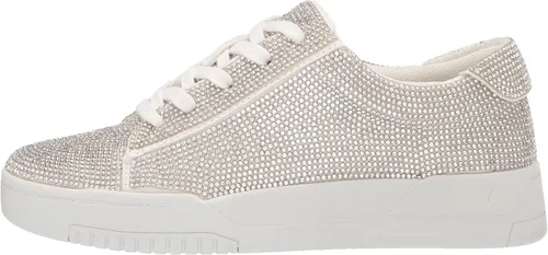 Vista 8 de Jessica Simpson Women's Silesta Rhinestone Low Top Causal Fashion Sneakers