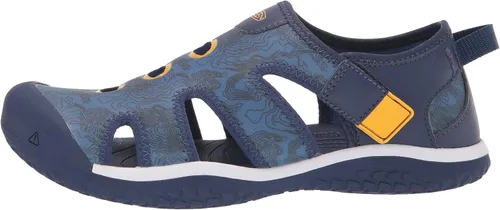 Vista 8 de KEEN Sandalias Stingray para niños, color rojo