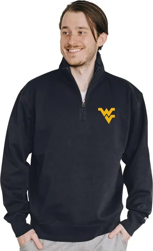 Vista 220 de Blue 84 Sudadera con cremallera de un cuarto para hombre de la NCAA
