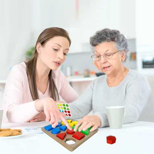 Vista 2 de Productos para la demencia - Actividades de Alzheimer para personas mayores Regalos para personas con demencia Actividades de memoria para ancianos