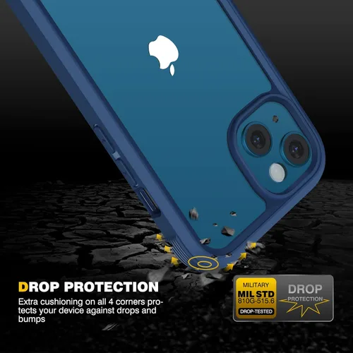 Vista 349 de DIACLARA - Funda transparente compatible con iPhone XR 6.1 pulgadas 2018