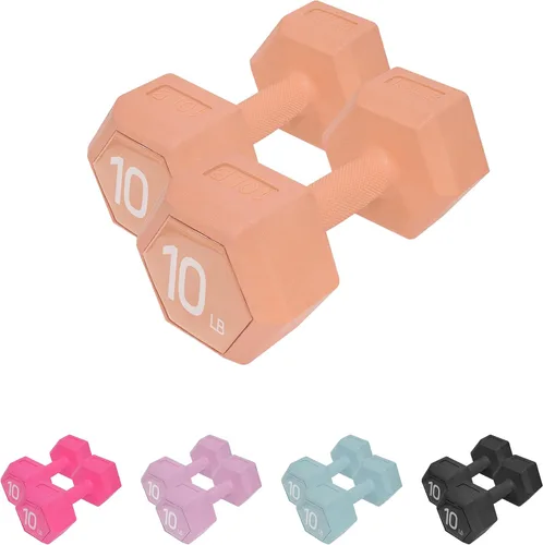 Vista 12 de Dumbbell Sets With Rack - 5/15/20/25/36lb Dumbbells Pair Hand Weights Set of 2 - Easy Grip - Arm Weights for Strength Training Workouts Fitness