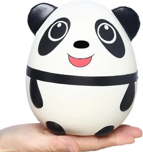 Vista 6 de Squishy Panda Squishies Jumbo Slow Rising Squishies Lovely Stress Relief Squishies Juguetes para niños y adultos 6.7 pulgadas de tamaño grande.