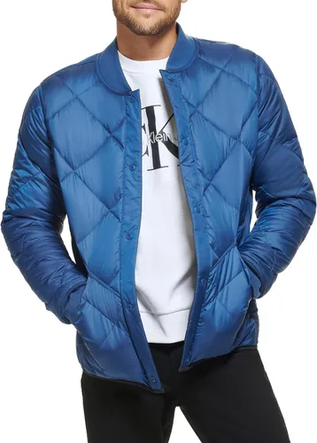 Vista 5 de Calvin Klein Mens Reversible Diamond Quilted Jacket