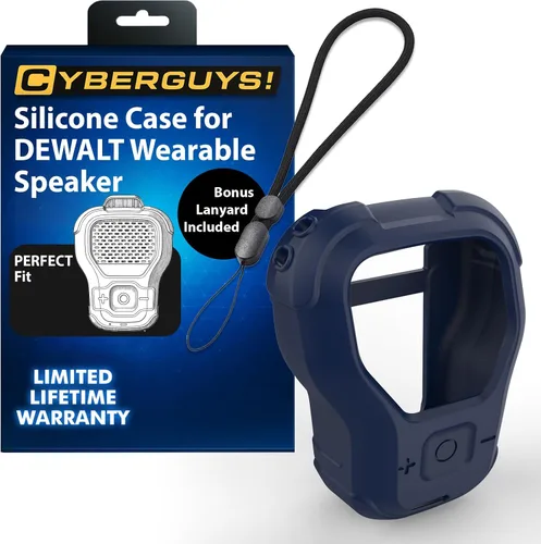 Vista 15 de CYBERGUYS Funda de Silicona para Altavoz Bluetooth Portátil DEWALT, Cubierta Protectora Duradera a Prueba de Golpes Antideslizante para Mini Altavoz