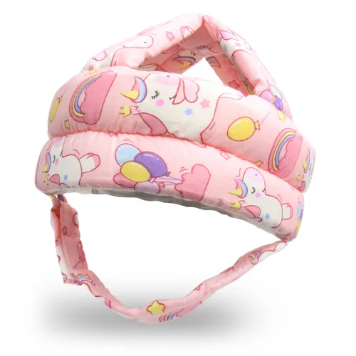 Vista 30 de Protector de cabeza de bebé, casco de bebé para gatear, caminar, sin golpes, cabeza de seguridad, gorra protectora ajustable para caminar, jugar