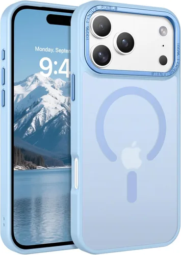 Vista 14 de GaoBao Funda magnética para iPhone 12 y iPhone 12 Pro, compatible con MagSafe, ajuste delgado, a prueba de golpes, translúcido, mate, funda