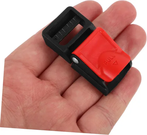 Vista 9 de Kit de accesorios para casco de motocicleta, clip de hebilla de liberación rápida para casco de 6 uds