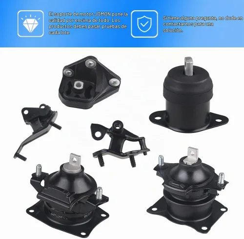 Vista 4 de Soporte de transmisión del motor del motor de 6 piezas compatible con Honda Accord 2.4L