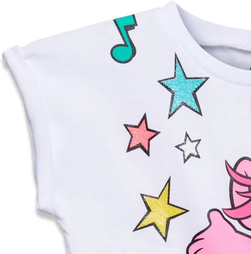 Vista 6 de DreamWorks Trolls Poppy T-Shirt and Mesh Skirt Infant to Big Kid