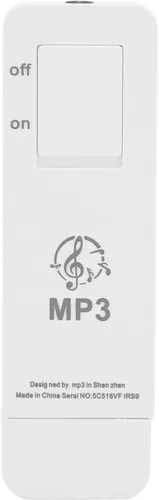 Vista 7 de Reproductor de MP3, mini reproductor de música MP3 con unidad flash USB, reproductor de música MP3 portátil de alta fidelidad sin pérdidas