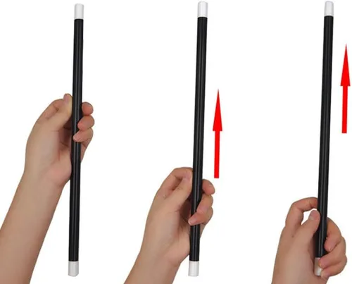 Vista 2 de MOMOMAGE 1 Pc Magic Stick Rod Pop up Trucos de magia Auto Levantamiento de cerca Magic Cane Rise Magic Mentalism Ilusión Gimmick Props
