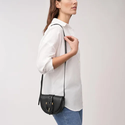 Vista 5 de Fossil Women's Harwell Leather Small Flap Crossbody Purse Handbag