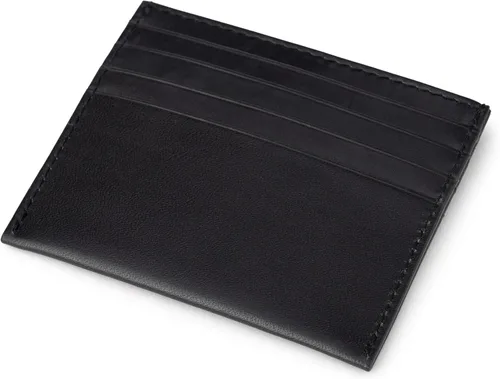 Vista 10 de BERLINER BAGS Funda de piel prémium para tarjetas, tarjetero con bloqueo RFID para hombres y mujeres, Negro -, Minimalista