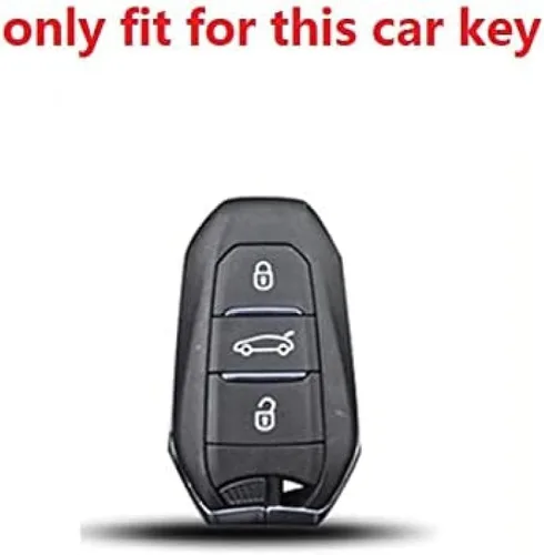 Vista 2 de Soft TPU Car Key Case Cover Fob, for Peugeot 2008 3008 4008 5008 308 408 508 for Citroen C1 C2 C4 C4L C6 C3-XR Grand DS3 DS5